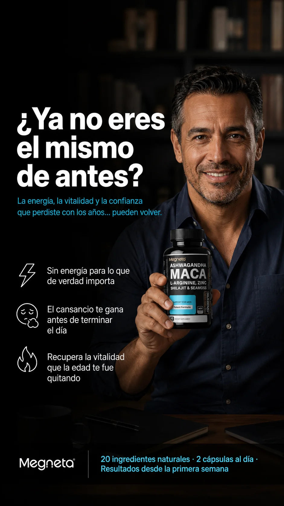 MEGNETA MACA - 60 CAPSULAS